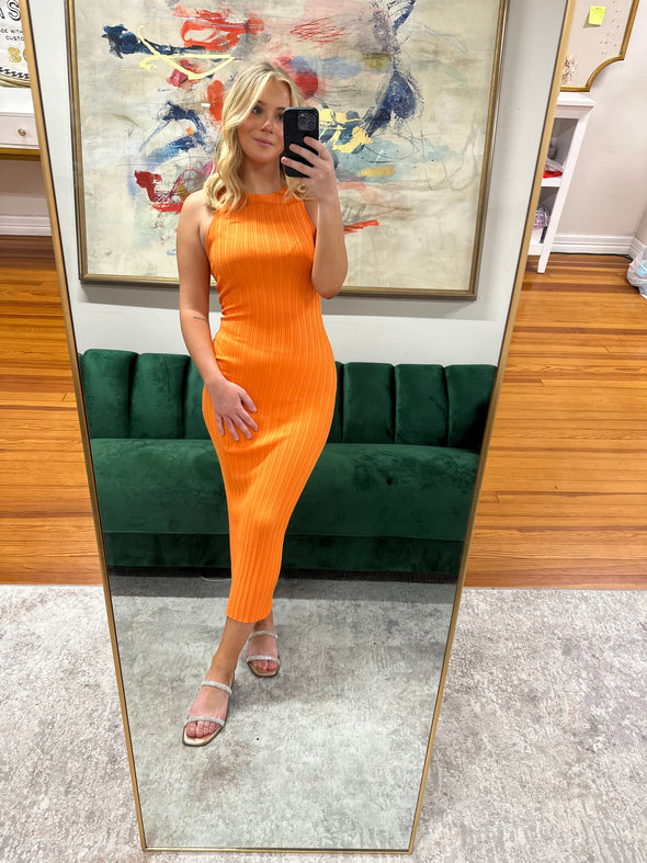 Orange Sunset Dress