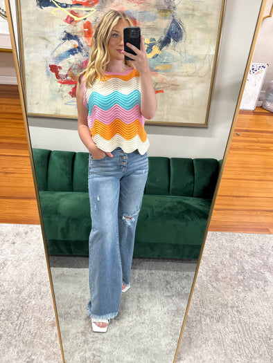 Colorful Classic Top