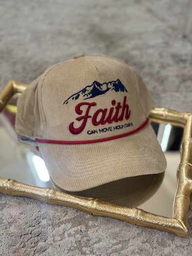 Faith Can Move Mountains Hat