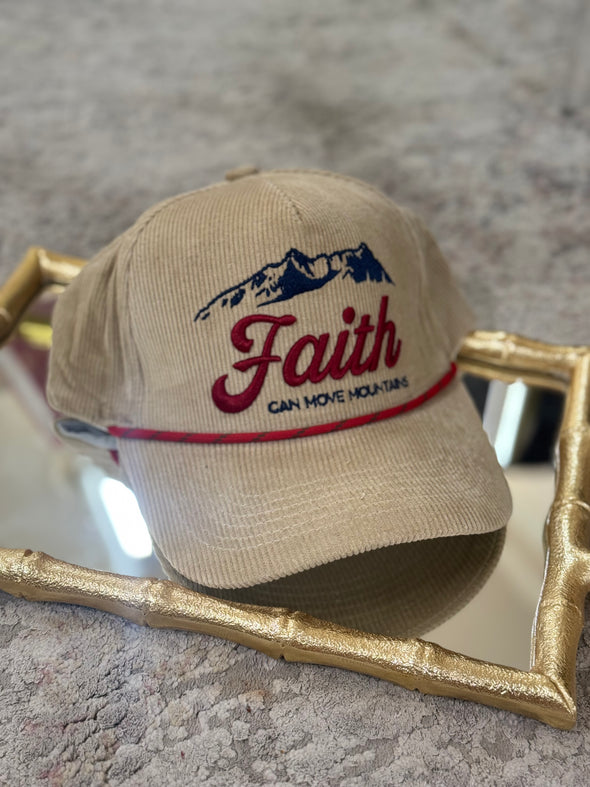 Faith Can Move Mountains Hat