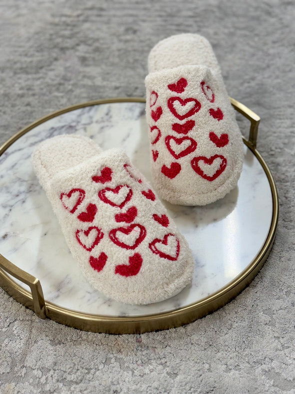 Heart Slippers