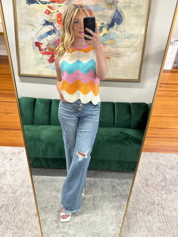 Colorful Classic Top