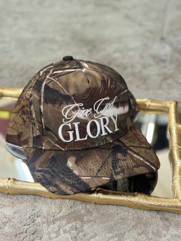 Give God Glory Camo Hat
