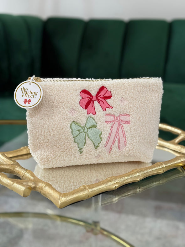 The Darling Effect Bow Affair Teddy Pouch